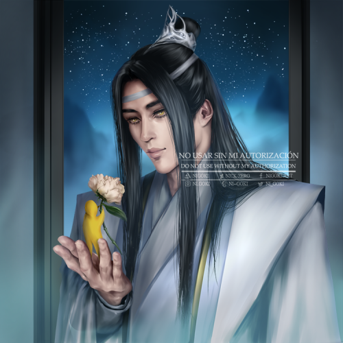 Speedpaint para celebrar a Lan Wangji~ ♦ Artstation ♦ DeviantArt ♦ Facebook ♦ Instagram  ♦ Twitter 