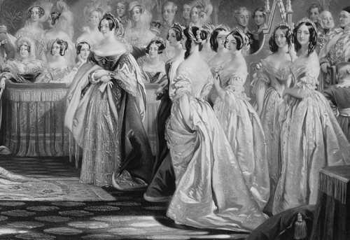 Coronation of Her Majesty Queen Victoria by Charles Edward Wagstaff (1808-1850), after E. T. Parris 