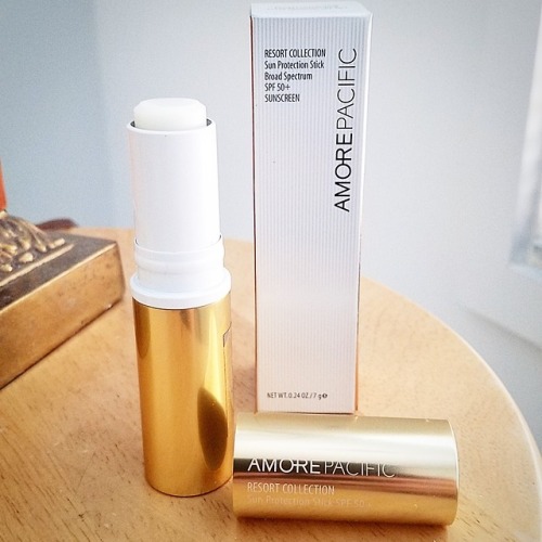 AmorePacific Resort Collection Sun Protection Stick SPF50+: My first time trying a sunscreen stick! 