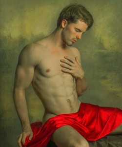 troyschooneman:  Final portrait of the beautiful Kyle from the United States.  This portrait is entitled “The Renaissance Lover II” and is inspired by the paintings and style of the early Mannerists. www.troyschooneman.com  