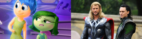 trufflupogus:  ageofscarletvision:  Pixar and Marvel Parallels  Bonus:  THAT LAST ONE WAS UNCALLED FOR 