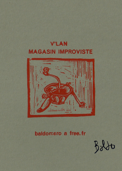 Gravures Sur Bois Etsrigraphie Par Baldo Pour La Revue V'LAN 2003/4