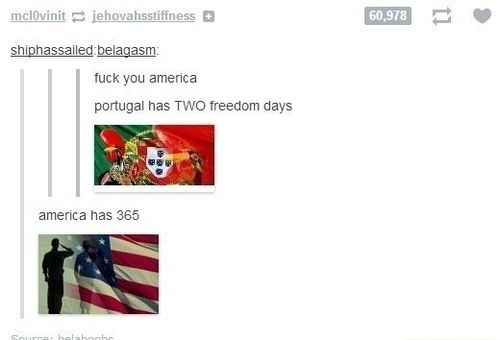 busyninjaac:  brobdingnagian-fuckup:  so i was on buzzfeed when this article came up about great american responses  and i am in fucking tearslike these are so accurate too accurate and not evenan  exaggeration  about  how we see ourselves  There is no