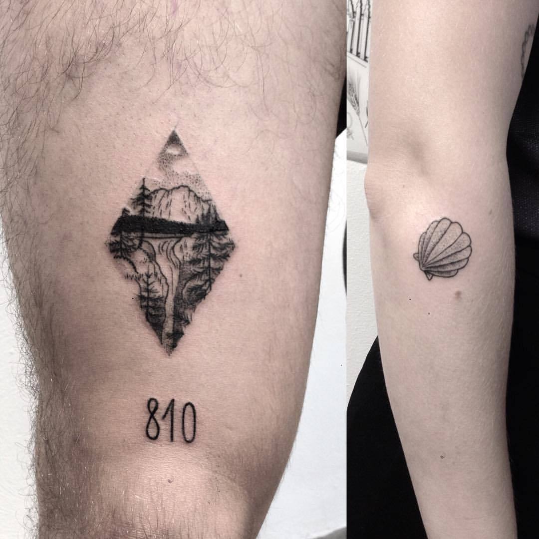 Dotwork iceberg tattoo by Julim Rosa  Tattoogridnet