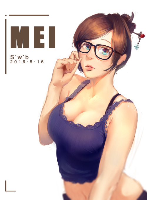 Porn photo overwatch-arts:   MEI无敌骚年 