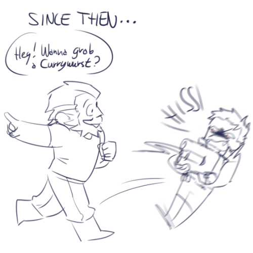 gustycartoons:reinhardt doodles (+ angry 76)