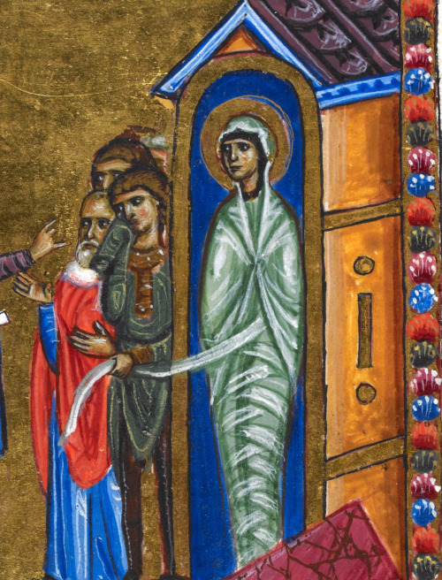 Lazarus&lsquo;Melisende Psalter&rsquo;, Jerusalem 1131-1143BL, Egerton 1139, fol. 5r