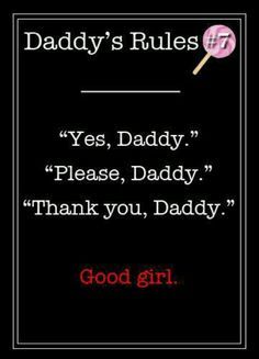 daddysprincessmelody:  spankingslut:  NO is not an option with Daddy :)  I think dat depends on the daddy. Sometimes I say no. Like to belts.(shivers) but daddy knows why.
