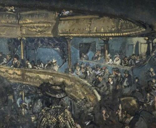 The El Dorado, Paris  -  Walter Richard Sickert 1906British 1860-1942Oil on canvas, 48.2 x 59 cm