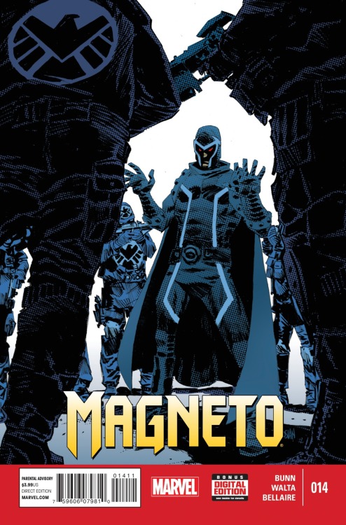 Magneto #14! Gosh, I love Walta and Bunn. They are the best. Cullen Bunn, Gabriel Walta, myself and 