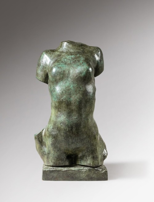 Auguste RodinTorse de Jeune femme cambrée dit aussi Torse de Jeune femme no. 390Inscribed A.R