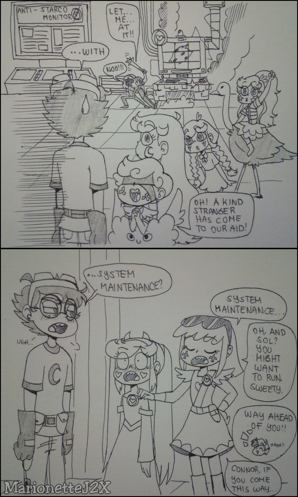 marionette-j2x: Might as well join on this fun :3 Headcanon for the Mark-senpai’s