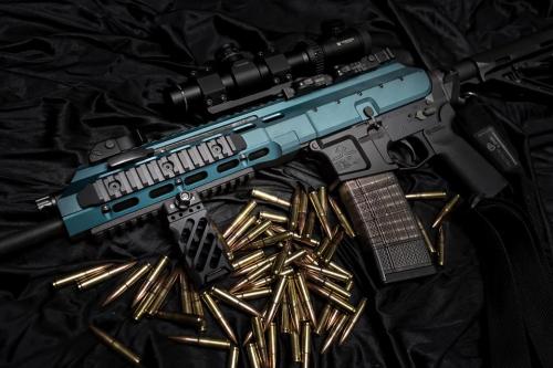 gunsblades:GUN IN BLUE