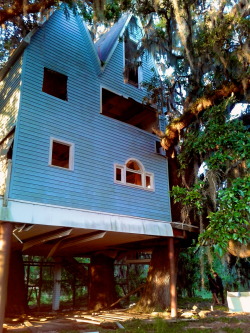 More pictures of the abandoned child-sized victorian house in Brooksville.