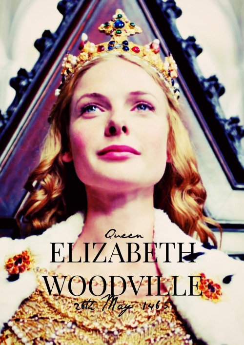 queenelizabethwydeville-deactiv:On this day (26th May) in 1465, Elizabeth Woodville; wife of Edward 