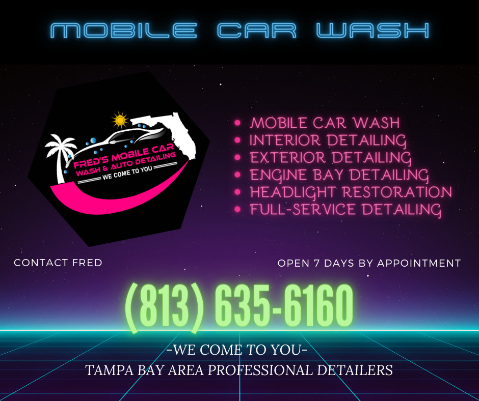 Car Seat Shampoo Service - Bay Area Mobile Tampa Detailing