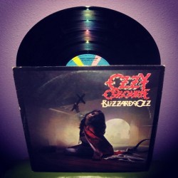 justcoolrecords:  Taking a trip back to my rocker chick days! Ozzy in da house, link &amp; discount code in profile. #vinyl #records #80s #hardrock #ozzy 