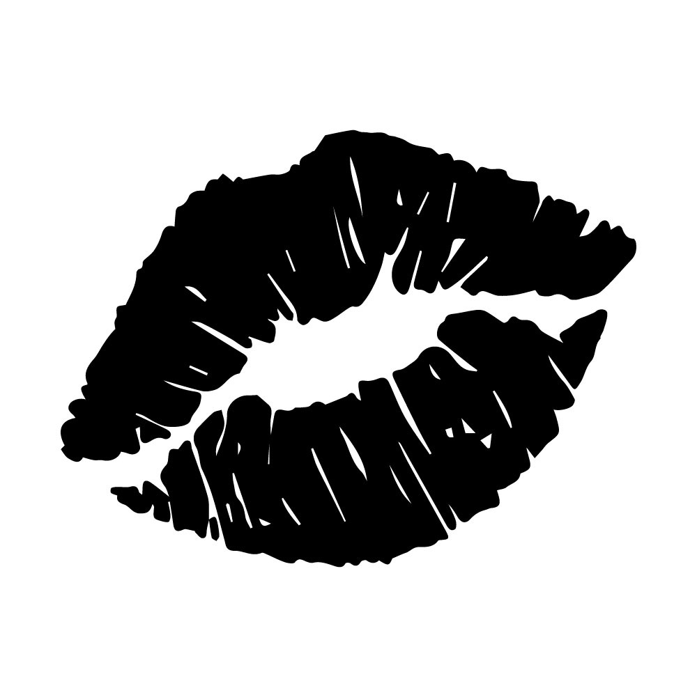 girls angry lip in vector art