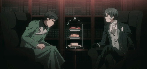 mikkaelas:  Vincent Phantomhive and his "loyal German hound" 