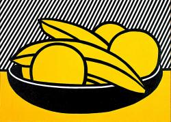  Bananas & Grapefruit No. 1 by Roy Lichtenstein