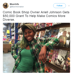 the-real-eye-to-see:Meet Ariell Johnson, First Black Female to Open Philly Comic Shop!
