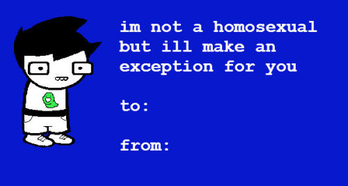 davestriderthedamndickrider: homestuck whalentines i apologize in advance if any of these were done 