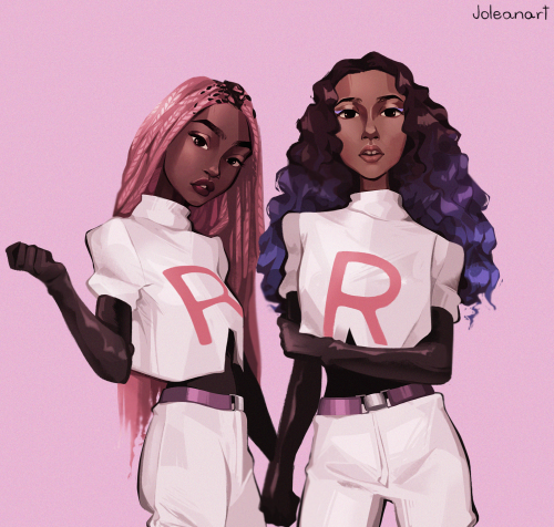 minoritiesagainstsjws:joleanart:prepare for trouble. make it doubleWhy blackwash every single charac