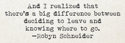 robyn schneider quote