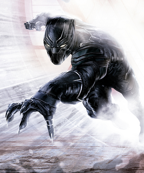 bbuchanann:Black Panther in new promo art for Captain America: Civil War