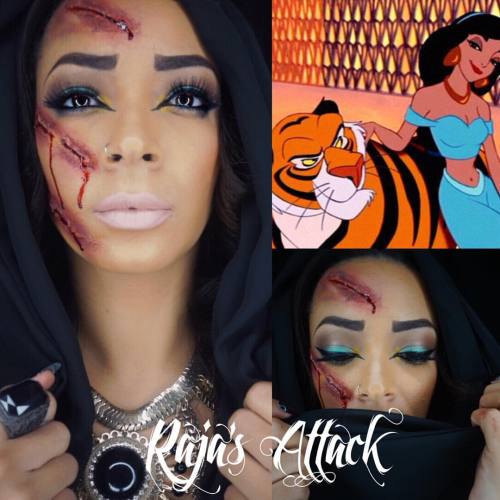 “Raja’s Attack” requested by @marquee_dymn This look was based on if Jasmin got at