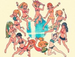 Bellhenge:ssbu Summer [Super Smash Bros. Ultimate]  — Ssbu Zelda— Ssbu Daisy—