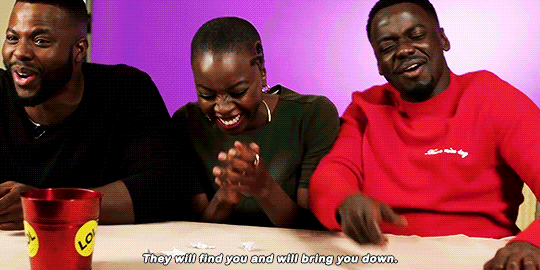 bobbelcher:  Q: “Would you rather find out you’re on the Dora Milaje’s wanted