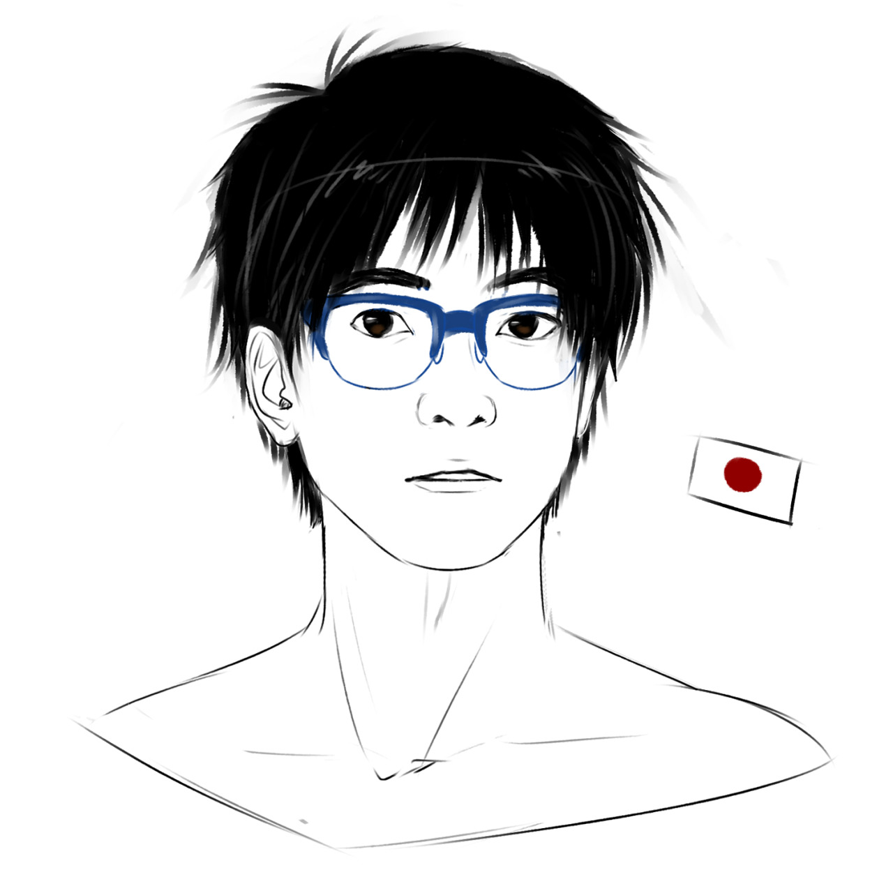 b-tandoodlez:  Just practicing realistic/racial-accurate sketches featuring The Grand