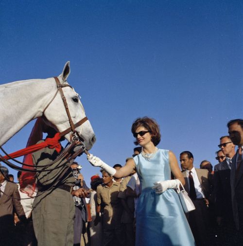 archivesfoundation:Happy 87th birthday to First Lady Jackie Kennedy! During her time in the White 