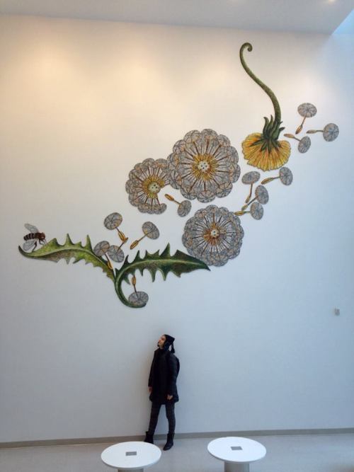 lustik: Andrea Dezsö - CUNY BMCC Fiterman Hall via Mosaic Art Now Lustik:  twitter | pinte