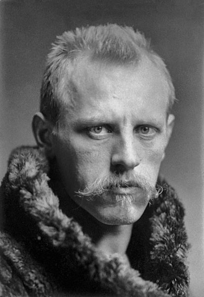 fuckyeahhistorycrushes:  This guy is Fridtjof Nansen. He was a champion skier, crossed Greenland in 49 days, set the Farthest North record of his day whilst floating around in the Arctic for 18 months with Roald Amundsen (the guy who beat Robert falcon