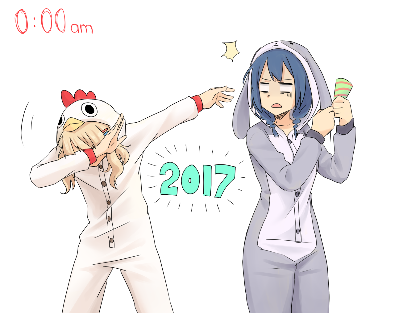 rokettopencil: We’re here! It’s 2017! Happy New Year!!!!!! Someone do me a favor