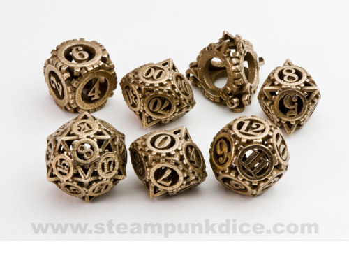 noisycreation: somuchawkwerd: LOOK. AT THESE FUCKING. DICE. 3D PRINTED. HOLY HELL I NEED ALL OF THEM