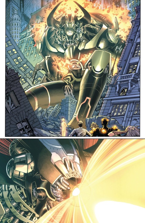 dustinweaver:Pages from S.H.I.E.L.D. Vol.2 #3 (2011) Writer- Jonathan Hickman Art- 