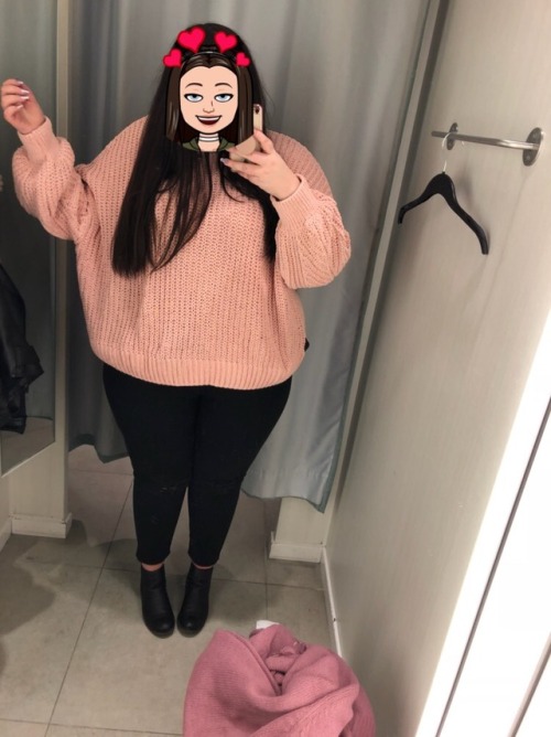 Found this cute jumper in H&amp;M today but I was so annoyed that the plus size section has gone