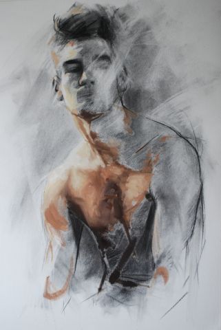 homopicshomoart:  Ed HASLAMReino Unidohttp://theunitldn.com/portfolio/ed-haslam/http://emergentartspace.org/artists/355/