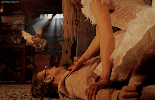 No One:radio Silence: *poof WITH BLOOD*