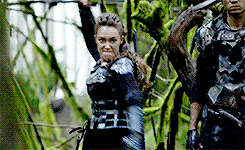 c-lexas:  The 100 meme | clexa scenes [3/6] → 2x10