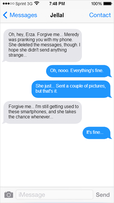 slayeroflaw:  OTP texts. Because smartphones are a thing now.