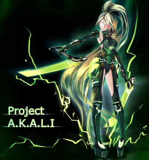 league-of-legends-sexy-girls: Akali