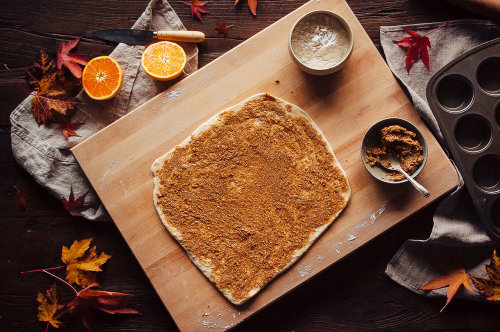 sweetoothgirl:  Cinnamon, Orange, And Hazelnut Morning Buns  