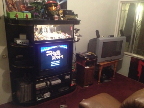 regretsivehadfew:  Just a small taste of what my Gaming room looks like.