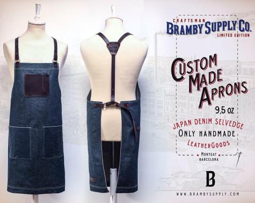 Coffee Passion Apron 9,5 Oz BrambySupplyCo. leathergoods + Selvedge - Barcelona  brambysupply