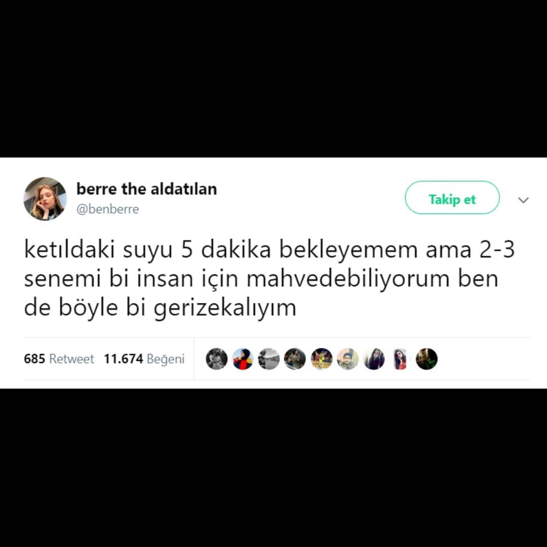 Ketıldaki suyu 5 dakika...