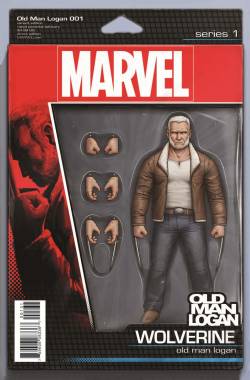 wolverineholic:  Old Man Logan Vol 2 #1 (2016) Action Figure variant by John Tyler Christopher 